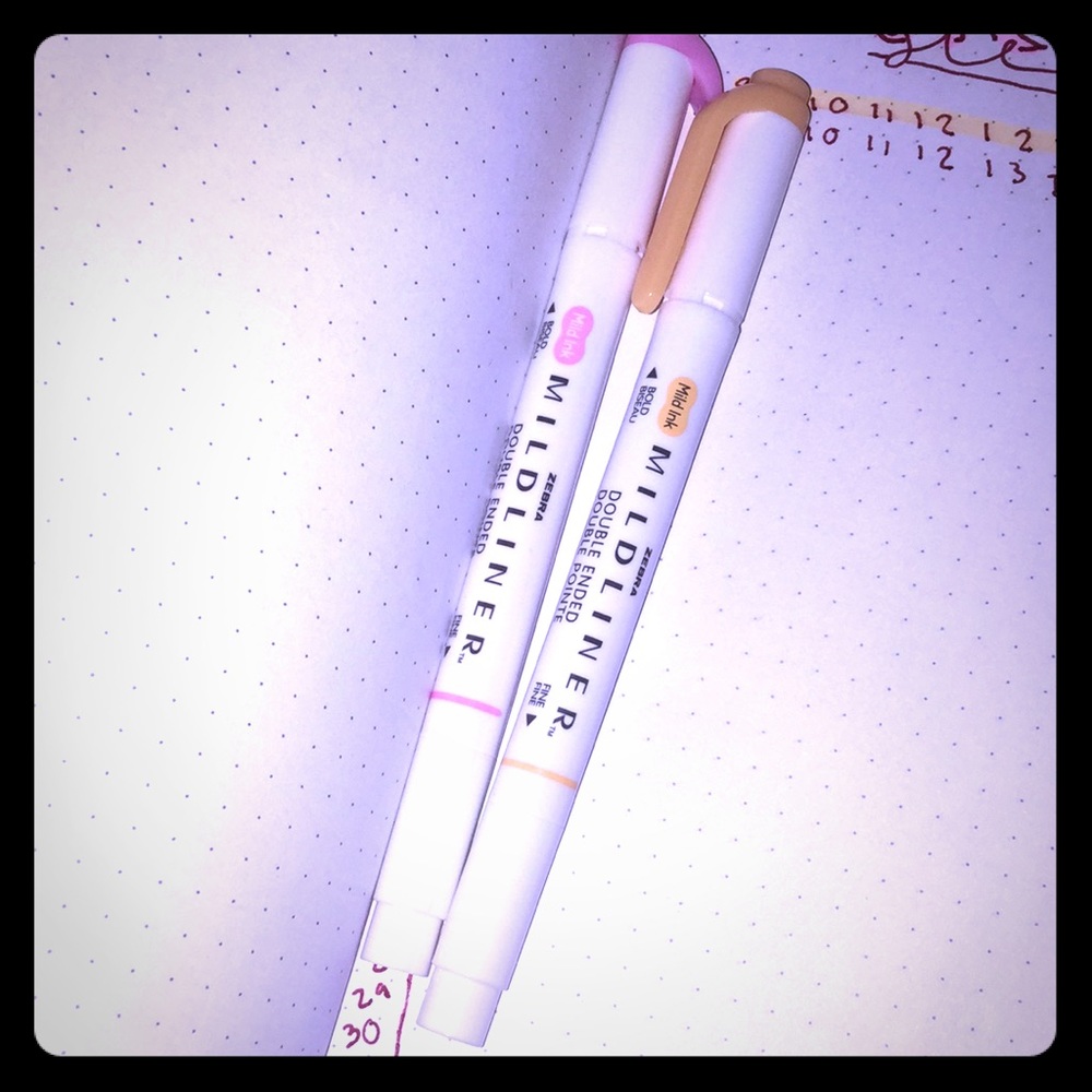 M i l d l i n e r s for your highlighting needs